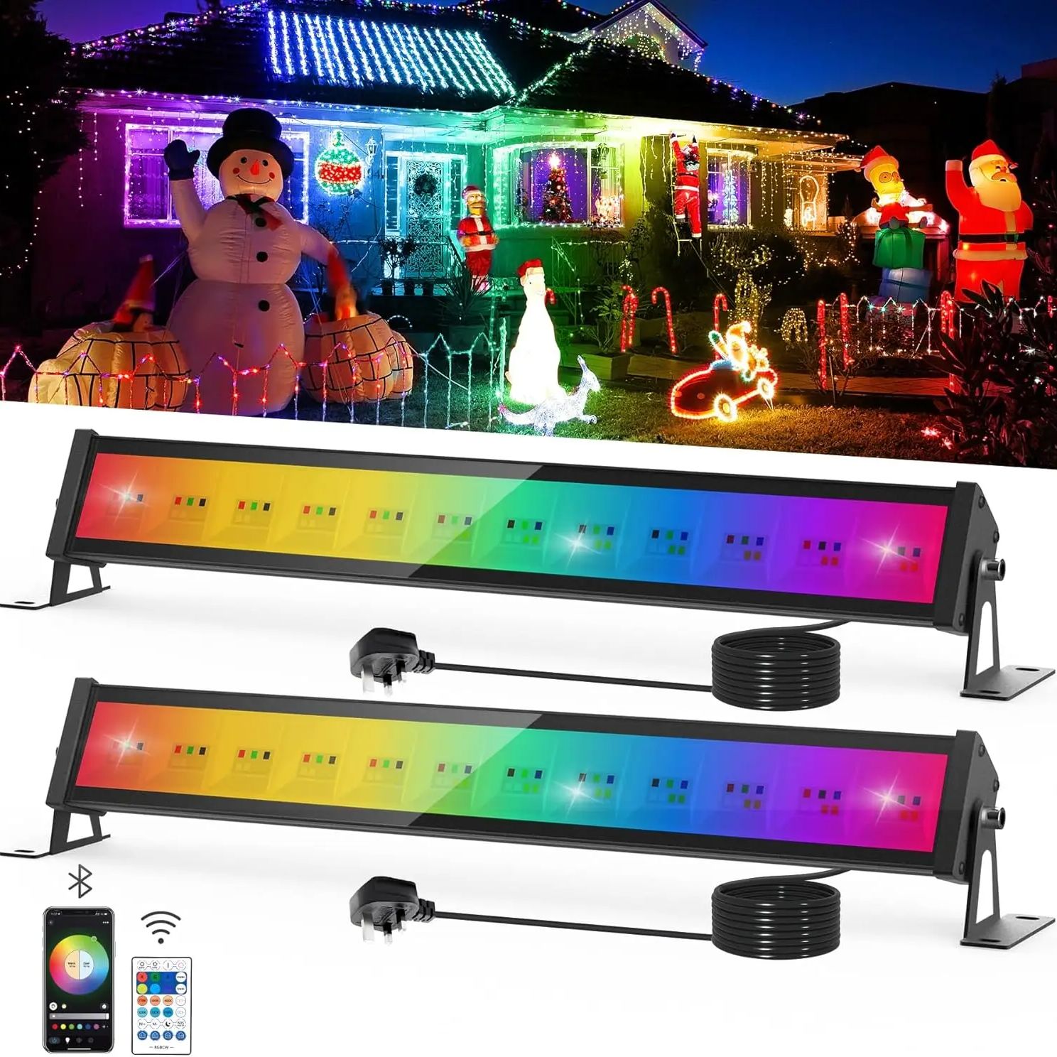 Smart Garden Uk - Barra per proiettore a LED RGB