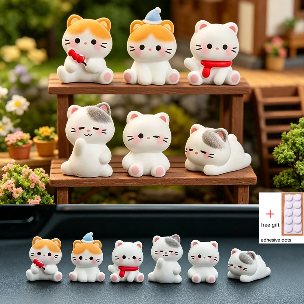 Smart Garden Diy - 6 Pezzi di Graziose Statuette in