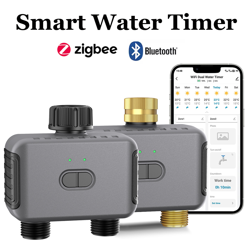 Smart Garden Watering Can - Tuya Smart Water Timer Zigbee/BT Controller