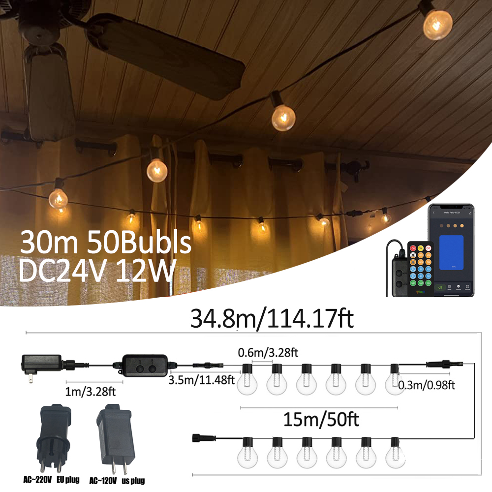 Smart Garden Diy - G40 Smart Outdoor DIY LED String