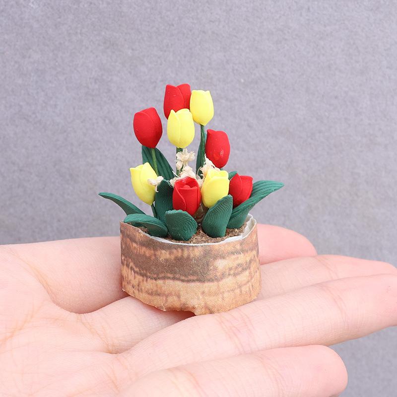 Smart Garden Diy - 2 Vasi di Tulipani Realistici per