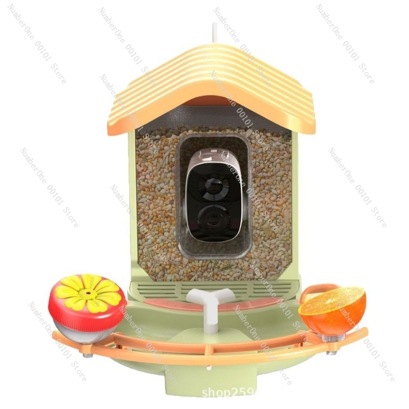 Smart Garden Bird Bath - Mangiatoia Intelligente per Uccelli da Giardino