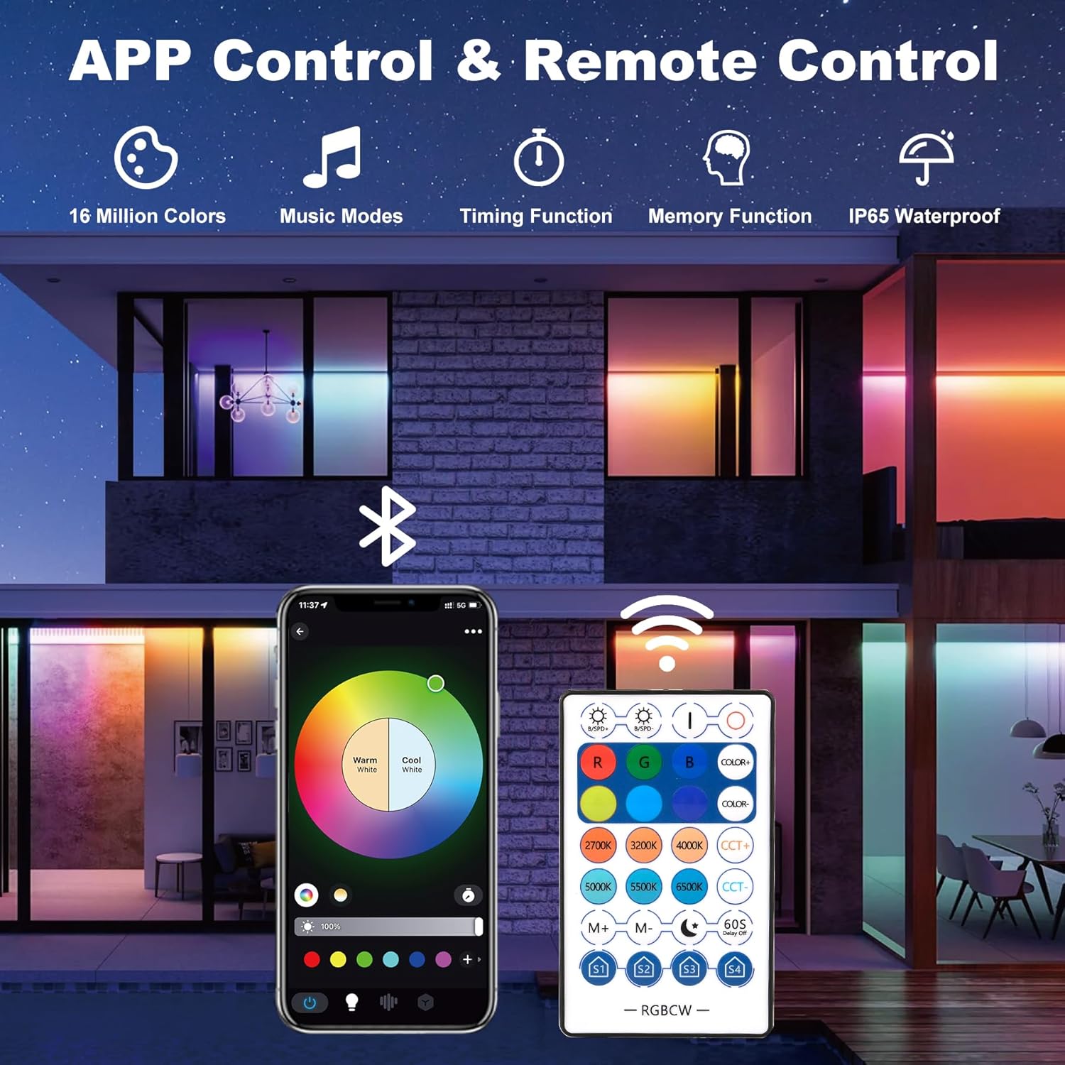 Barra per proiettore a LED RGB - Smart Garden Uk recensione e prezzo