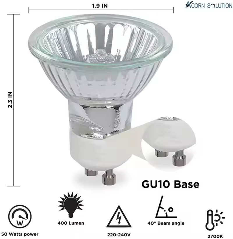Base Gu10 alogena 50W 220V/110 - Smart Garden Umbrella recensione e prezzo