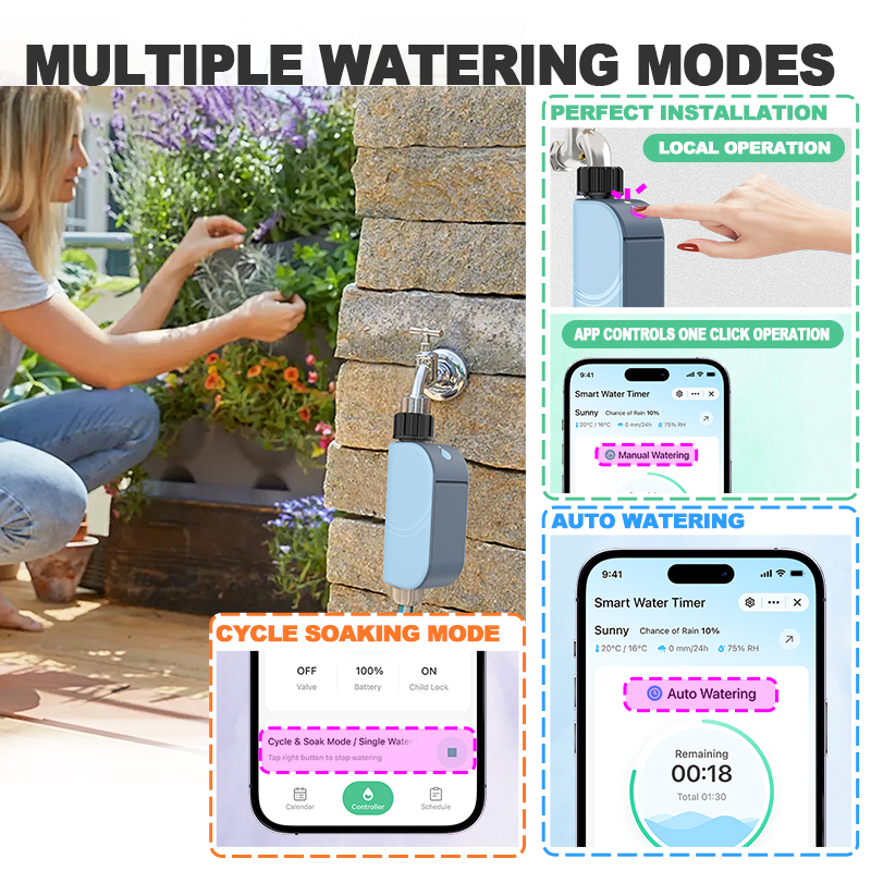 EZAIOT Smart Tuya WiFi timer p - Smart Garden Watering Can recensione e prezzo