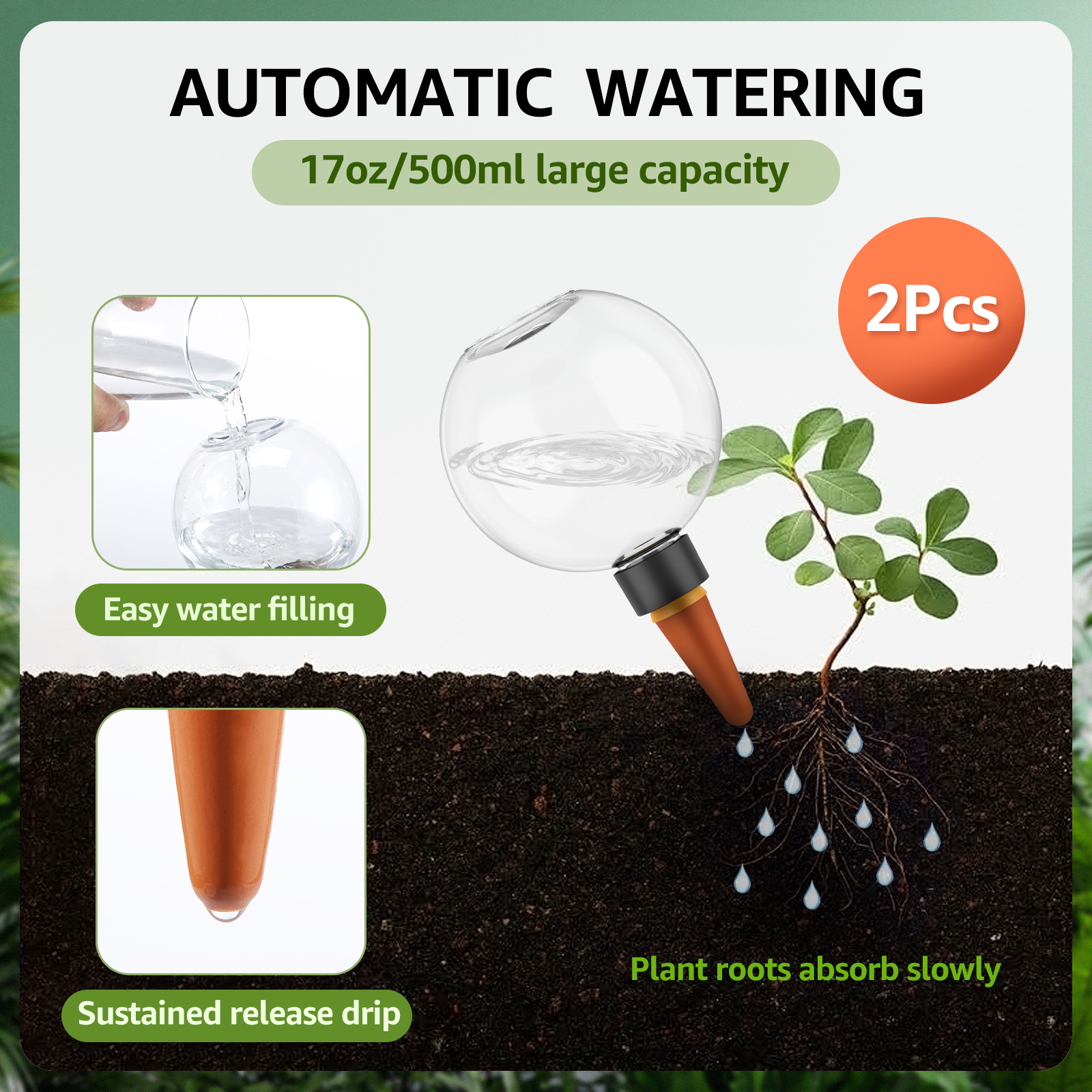 2/4 pezzi 500ML sistema di irr - Smart Garden Herb recensione e prezzo