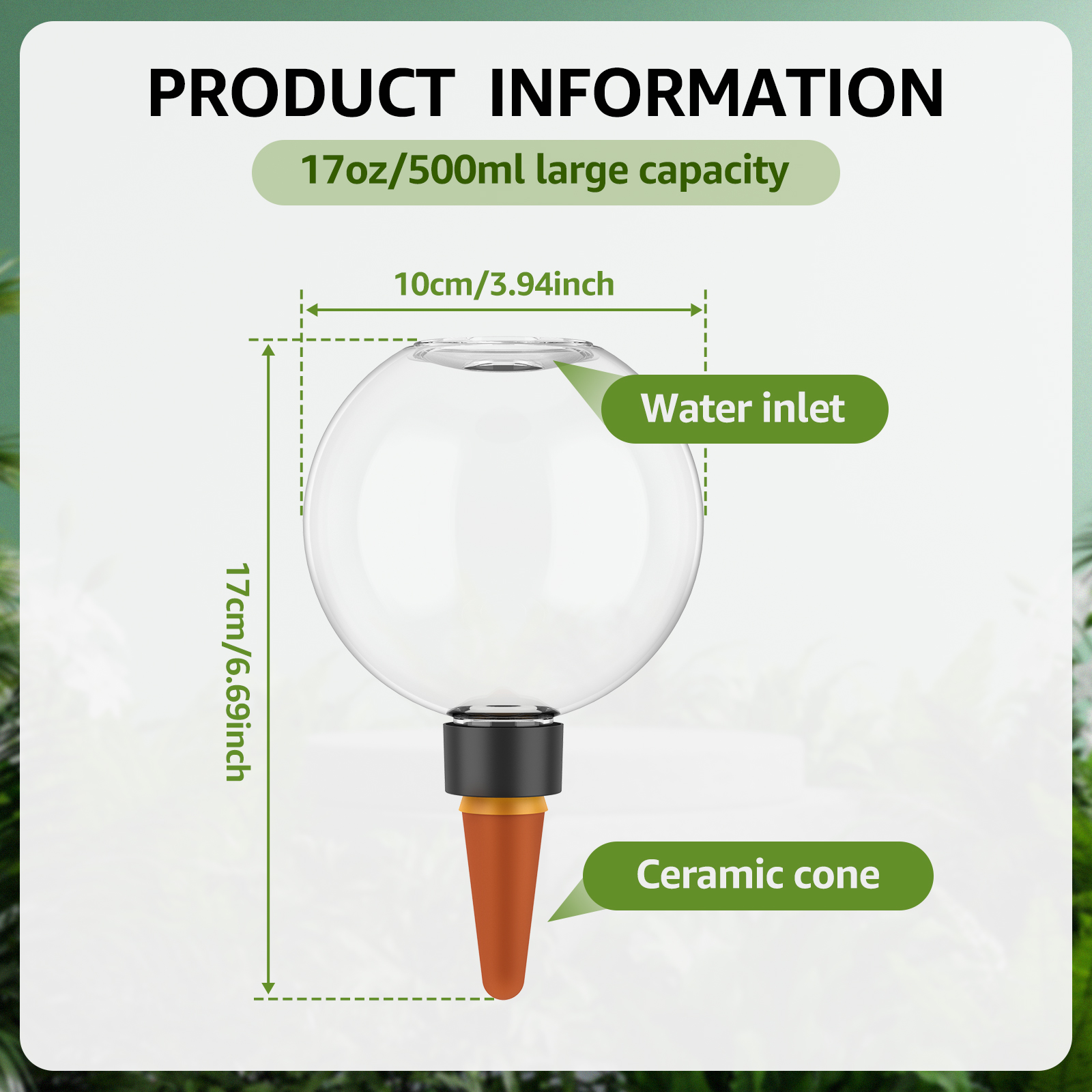 2/4 pezzi 500ML sistema di irr - Smart Garden Herb recensione e prezzo