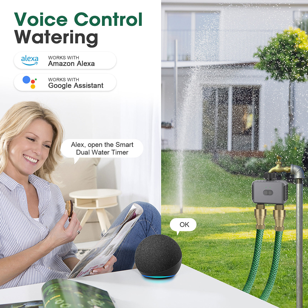 Tuya Smart Water Timer Zigbee/ - Smart Garden Watering Can recensione e prezzo