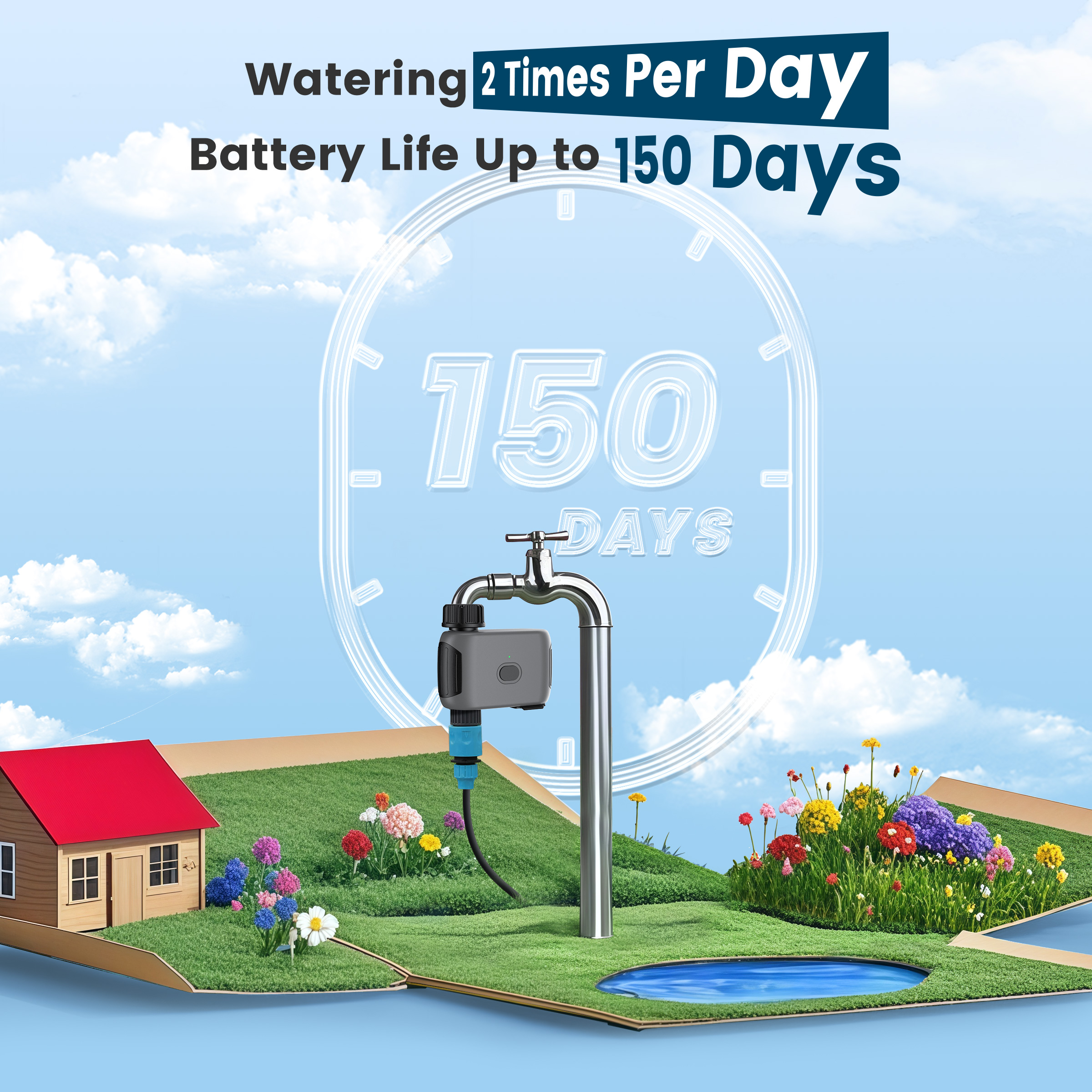 GIRIER Tuya Smart Water Timer  - Smart Garden Watering Can recensione e prezzo