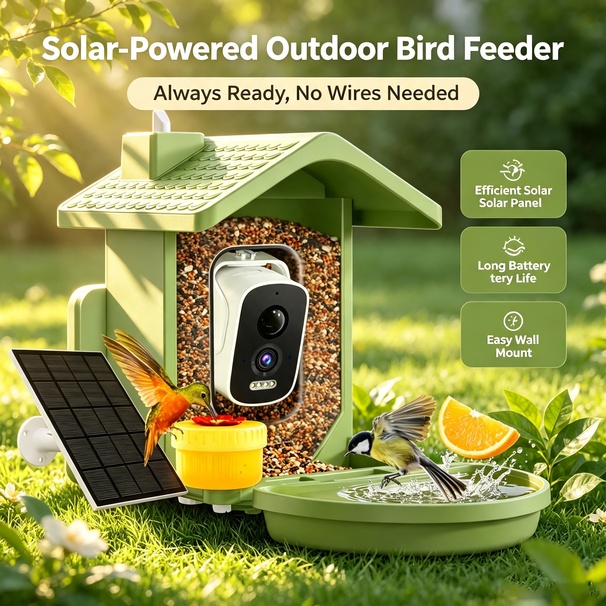 Mangiatoia per Uccelli Multifu - Smart Garden Bird Bath recensione e prezzo