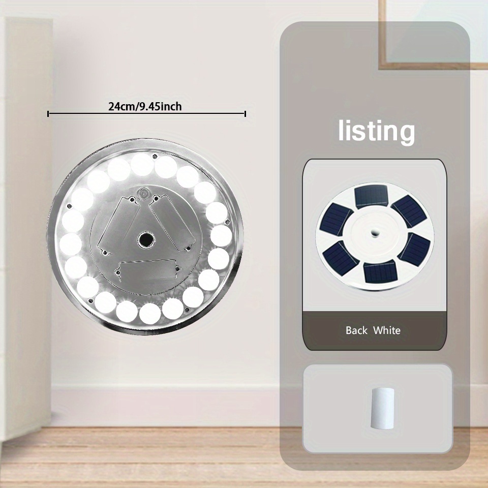 Lampada Solare a LED per Asta  - Smart Garden Umbrella recensione e prezzo