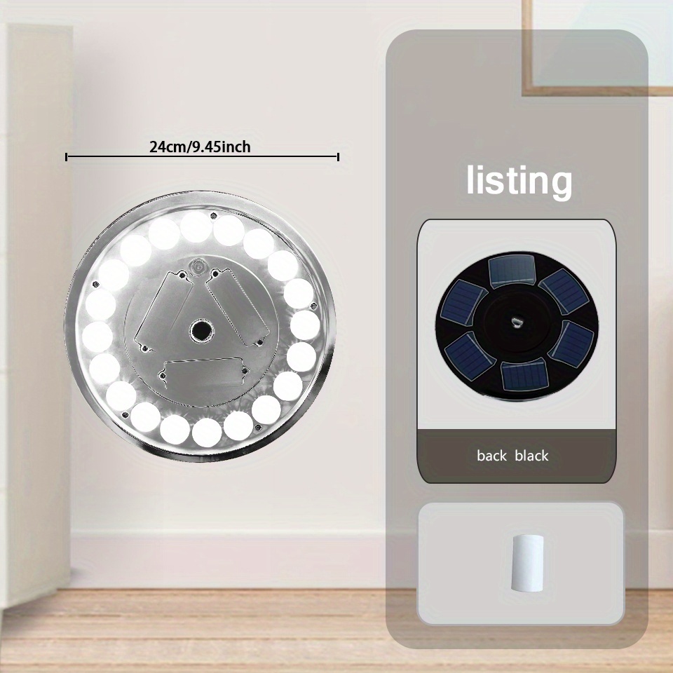 Lampada Solare a LED per Asta  - Smart Garden Umbrella recensione e prezzo