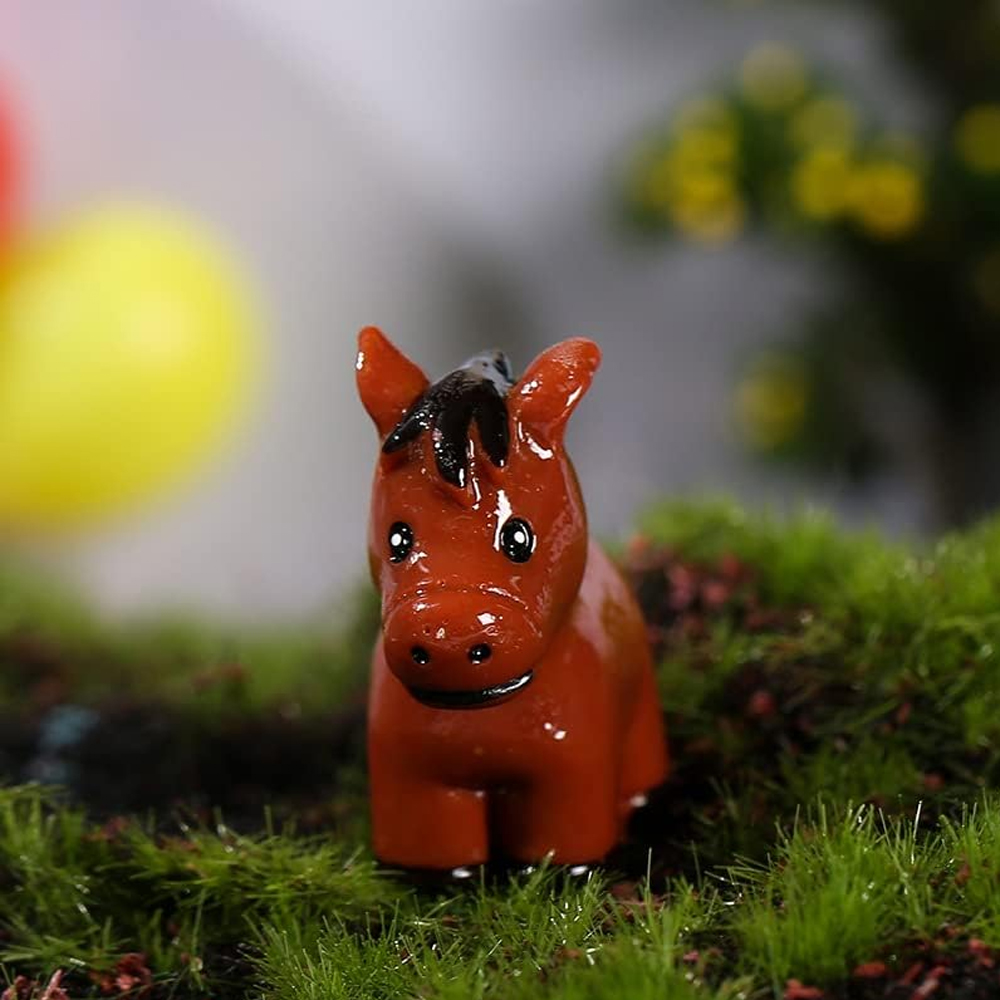 2/5 pezzi Mini resina cavallo  - Smart Garden Diy recensione e prezzo