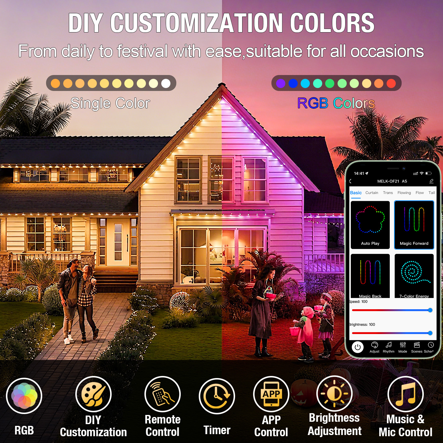 10M/15M/30M Gronda Illuminazio - Smart Garden Diy recensione e prezzo
