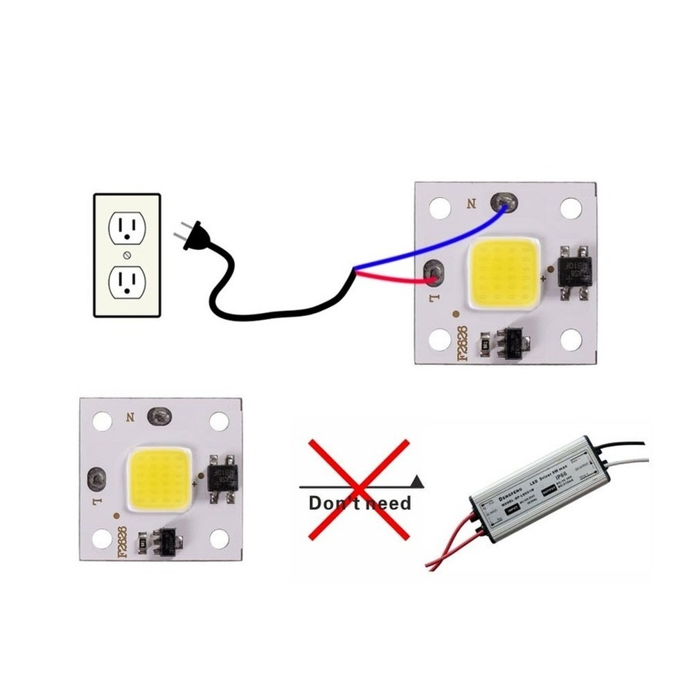 10W modulo COB 220V LED Chip d - Smart Garden Diy recensione e prezzo