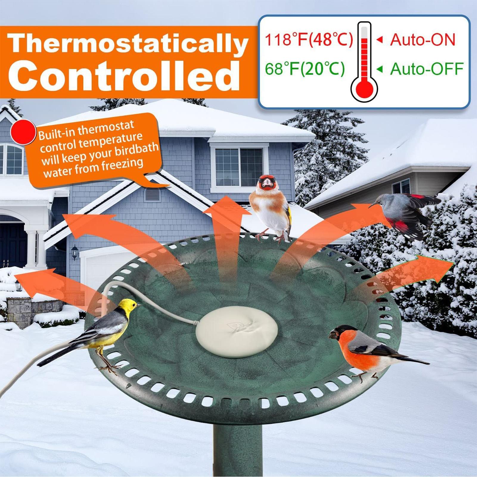 Riscaldatore per vasca per ucc - Smart Garden Bird Bath recensione e prezzo