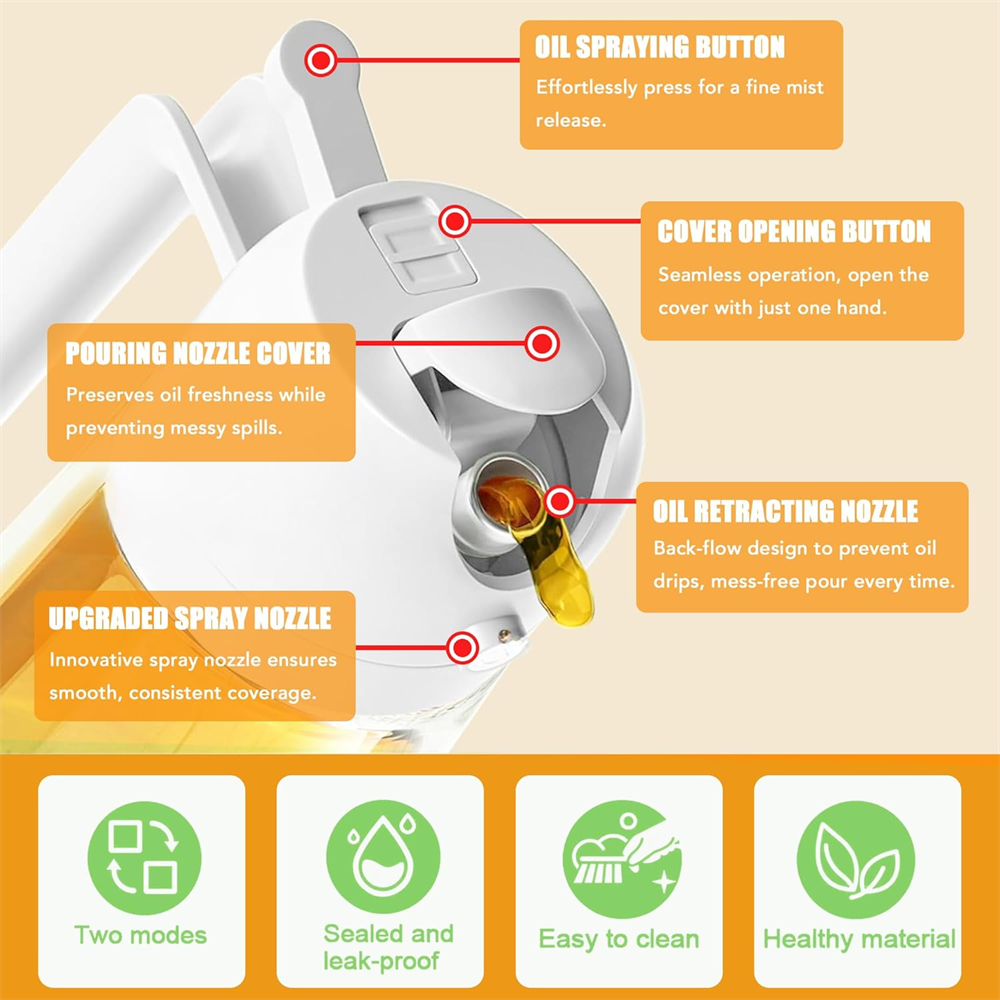 Dispenser di olio in vetro da  - Smart Garden Herb recensione e prezzo