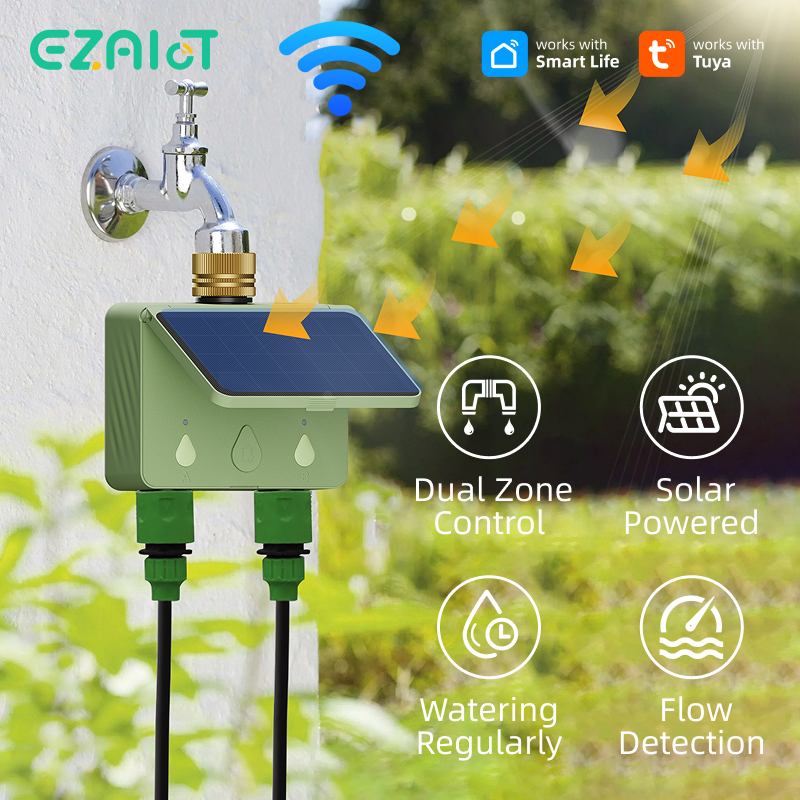 Timer Irrigazione WiFi 2 Zone, - Smart Garden Watering Can recensione e prezzo